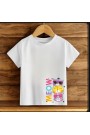Kiz Çocuk Baskili T-shirt